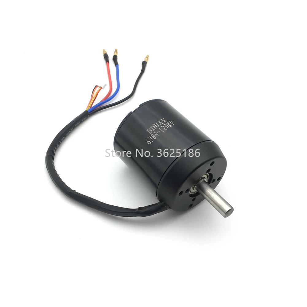 6384 120KV BLDC Outrunner Brus - 6384 Brushless Motor Sensored ulasan dan harga